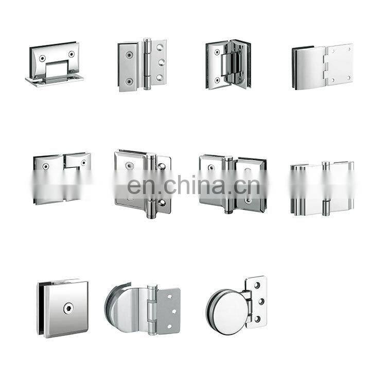 High quality new design stainless steel stair handrail d shape glass panel clamp