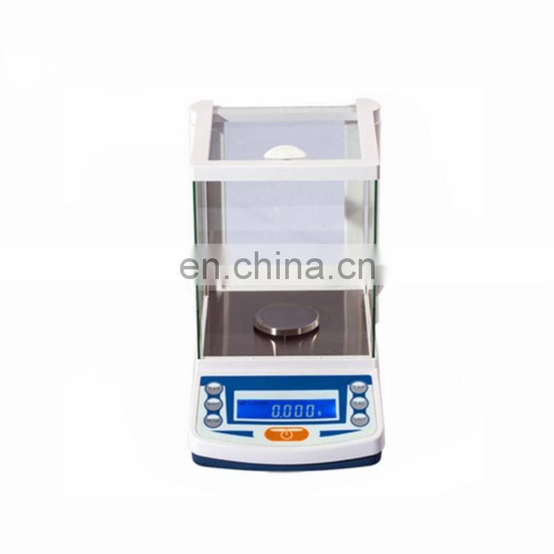 200g 0.1mg Internal Calibration Laboratory Electronic Precision Analytical Balance with Computer Interface