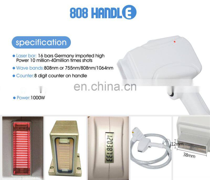 2020 newest laser diode 808nm for hair removal 808nm beauty machine depilight(CE/ISO/TUV/ROHS)