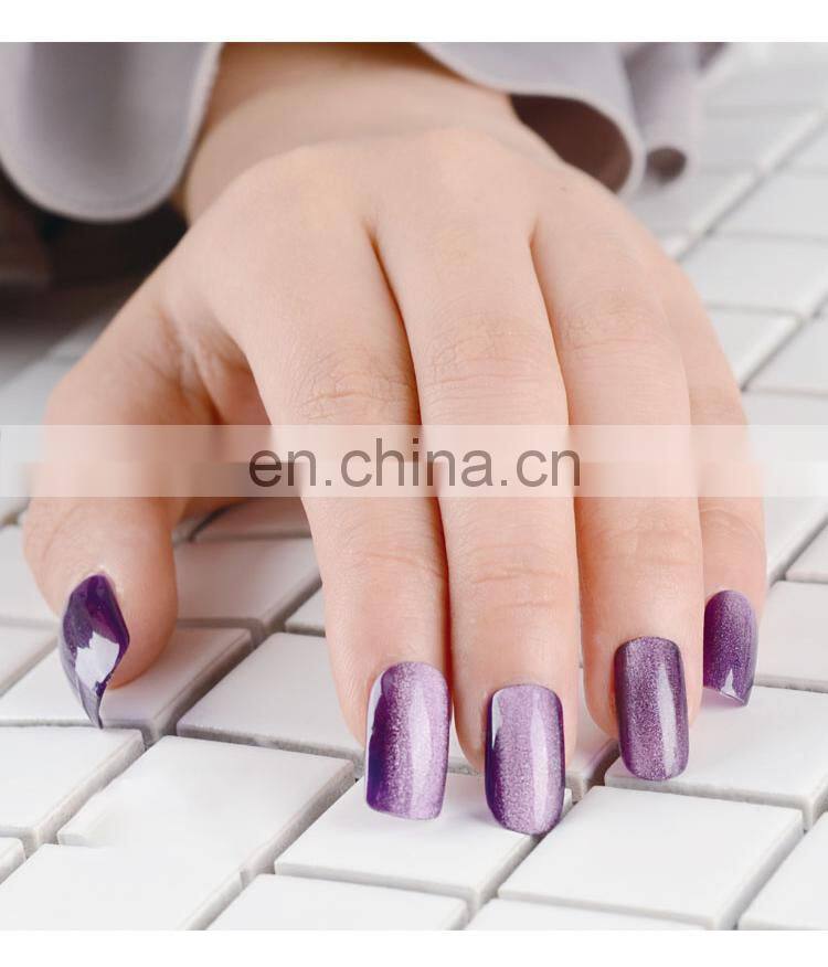 Yayoge Wholesale Cat Eye UV Gel Polish Soak Off Glitter Color UV Nail Gel Polish
