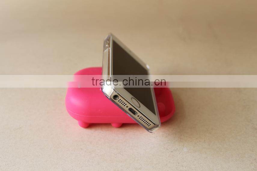 Silicone Mobile Phone Speaker For Iphone, Silicone Iphone holder
