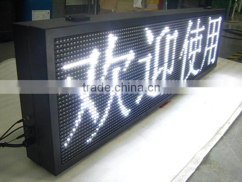 white color video xxx p10 led display price outdoor IP65 CE proved