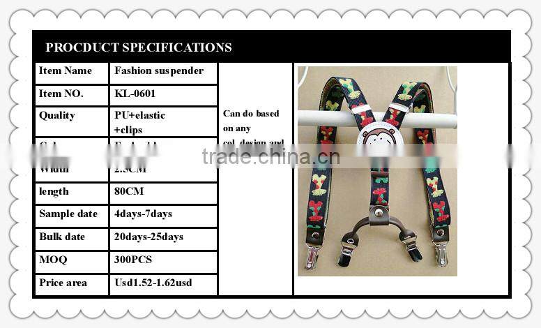 children fashion design embroidery suspender belt