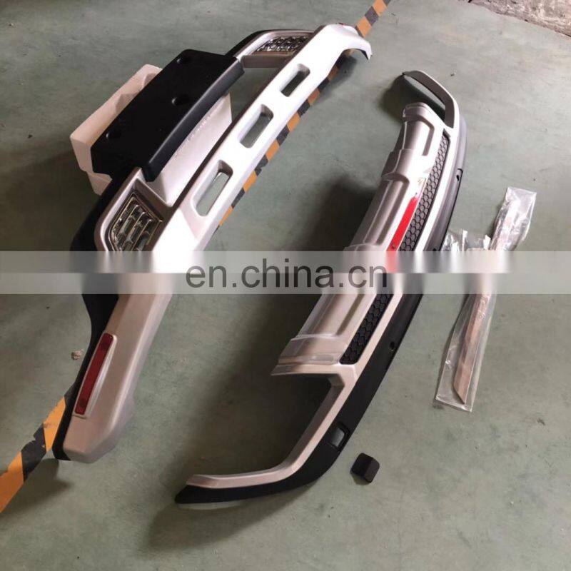 ABS front and rear bumper guard  bumper protector for Hyundai ix 45 2017-2018  car accessories