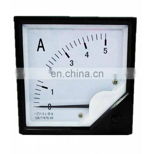 DC 0-50A 0-2A 3A 200A Analog Panel Ammeter AMP Ampere Current Meter Gauge 6C2, Measure Tool Panel Analog Ammeter Amperemeter