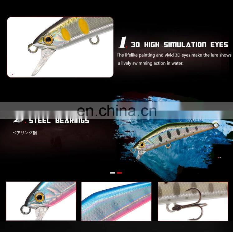 fishing artificial lure 2g 3.8cm mini sinking minnow hard plastic bait lure pesca bait