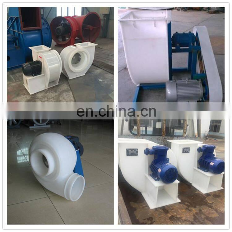 Fiberglass Centrifugal Fan Backward Curved Impeller Electric Centrifugal Blower