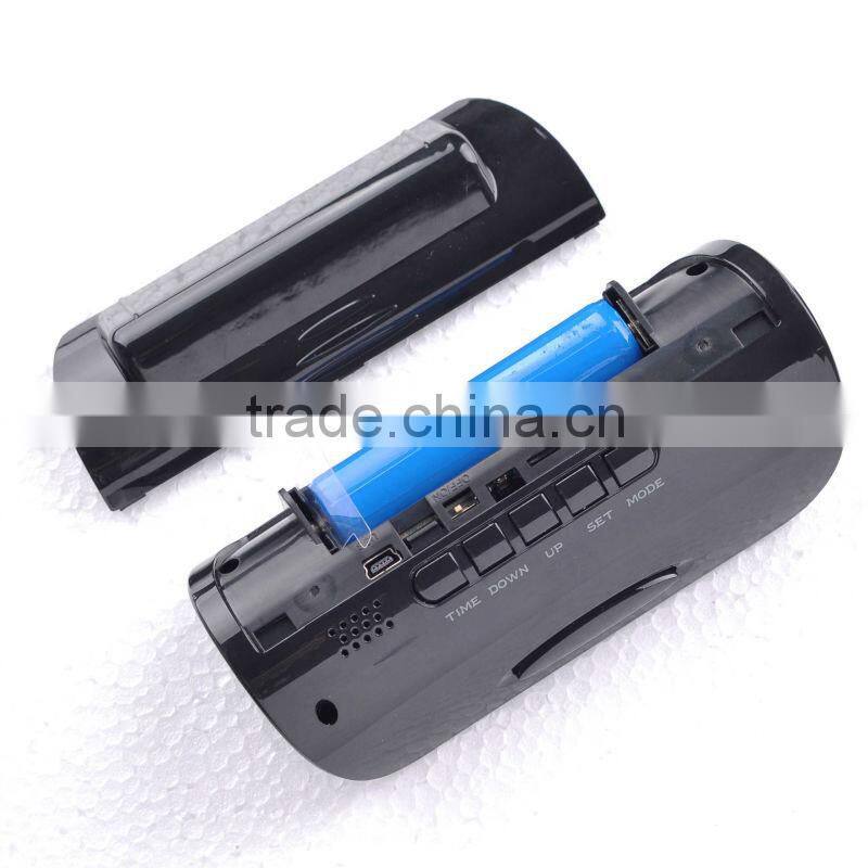 2014 New Arriaval ! V21 Night Vision 720P Alarm Clock hidden camera