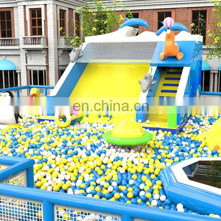 Cheap Inflatable Million Ocean Kids Ball Pool Inflatable Playground Amusement Park for Indoor Children
