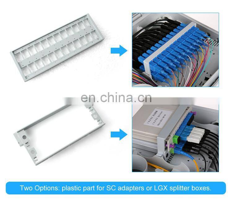 Outdoor Pole mounted 24 core FTTH ODP FDB box optical distribution termination point