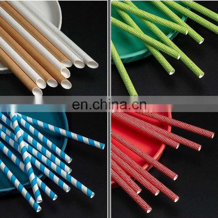 Manufacturers Hot Selling Biodegradable Thick Paper Straws