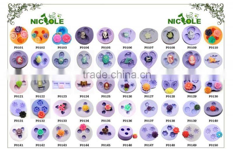 silicone mold for soap chocolate fondant decoration fondant candy tools