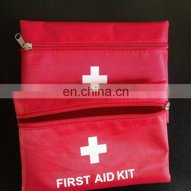 12pc Driving Traveling Outdoor Tactical First Aid Bag Home Using Emergency Sports Red Portable First Aid Kit