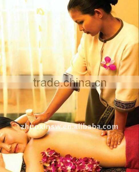 herb compress ball for body massage SPA use