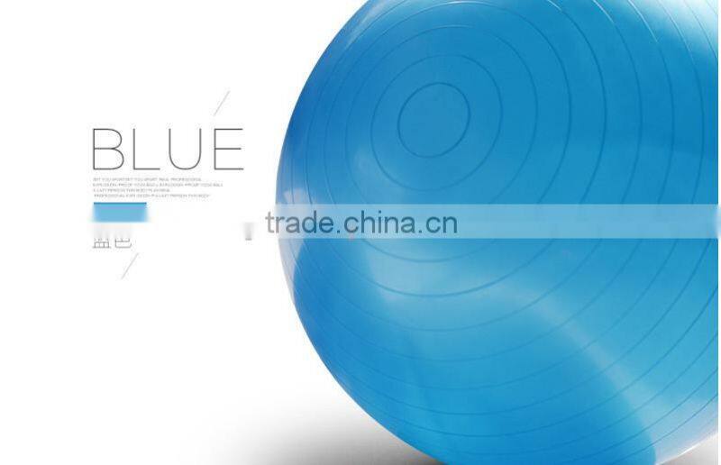 Gym fitness 85CM anti burst oval gym ball