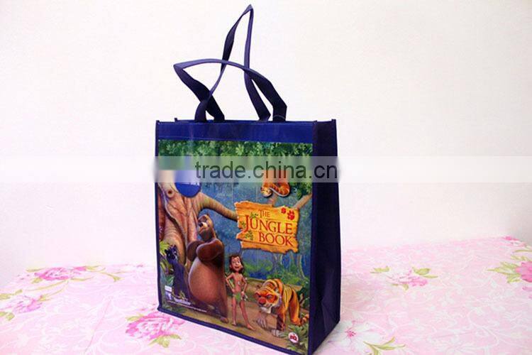 Laminated pp Non Woven Grocery Tote Bag