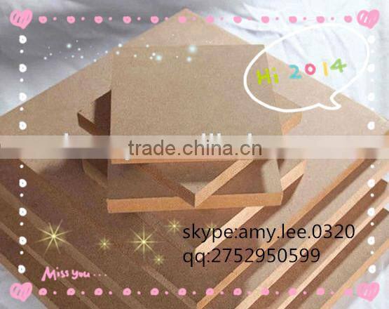 Good Price high quality Plain/Melamine MDF Boards with Different thickness from China