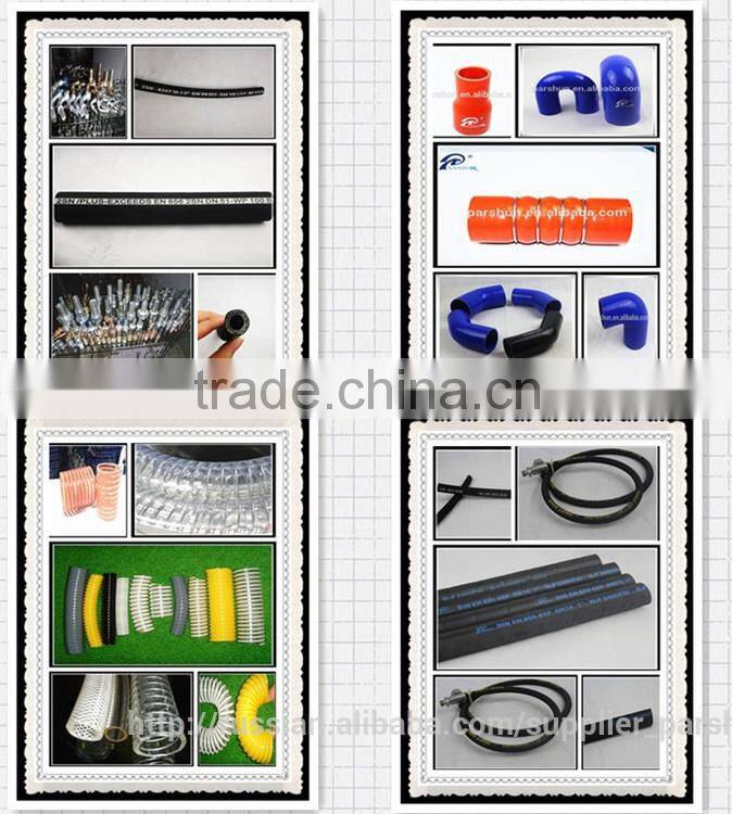 Black Oil Resistance Pure Rubber Flexible Customized NBR Tube