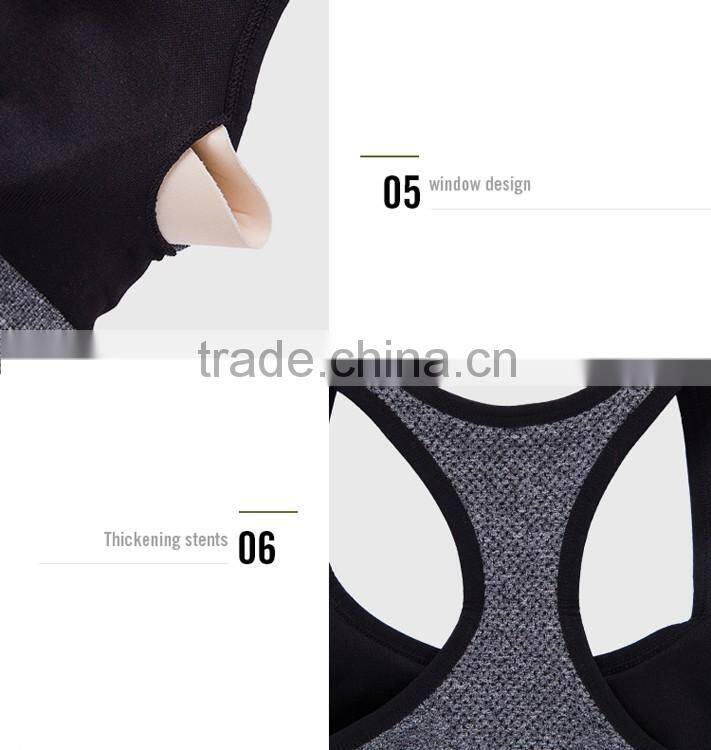 new design ladies sexy fitness wear sports bra custom made yoga bra