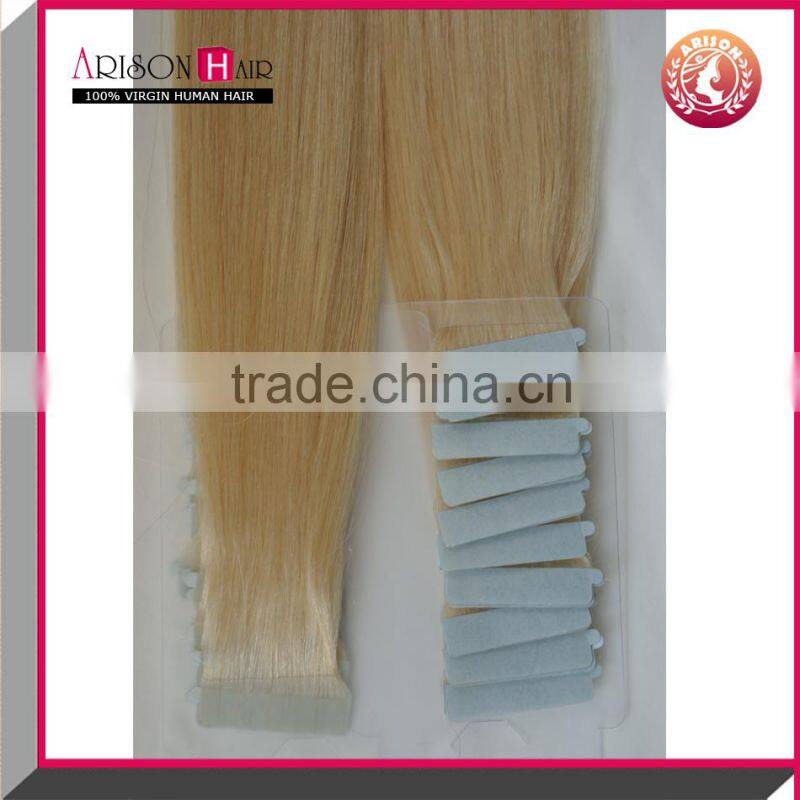 Factory price Wholesale Best quality tape skin body wave deep wave loose wave hair weft