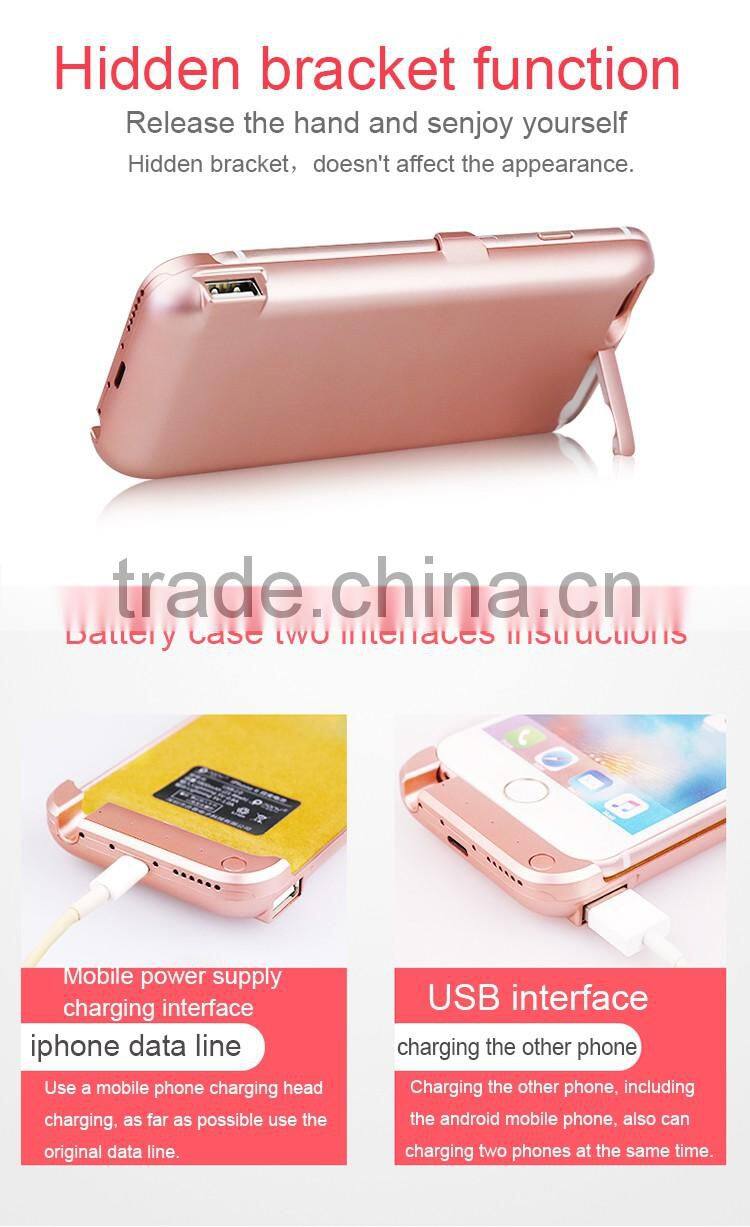 smartphone power bank battery charger for phone case one plus one power case external battery case for iphone 6