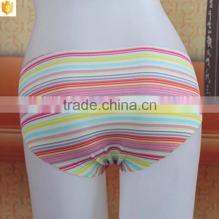 Women Underwear, Sexy Laser Cut Panty, Rainbow Underwear