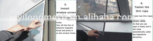 DIY Magnetic Mosquito Screen