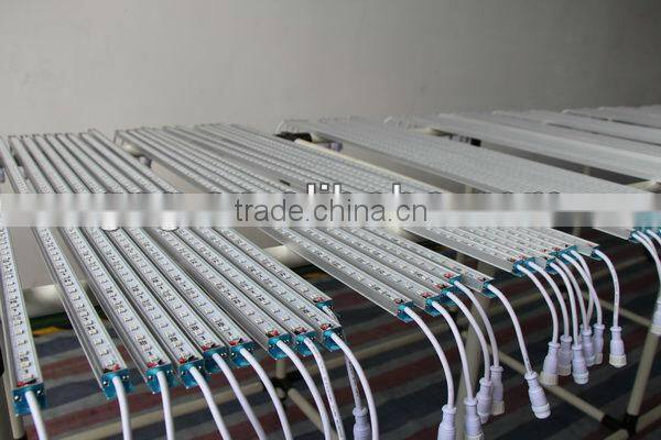 led SMD5050 rigid strip Aluminum LED Bar connect with DMX512 Console
