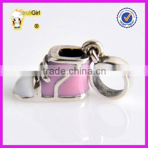 Jewelry On Line 925 Sterling Silver Gun Black Plated Dog Pendant Charm Beads