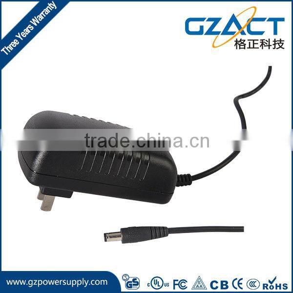 Factory direct ac/dc 36W wall mounted power supply with high efficiency