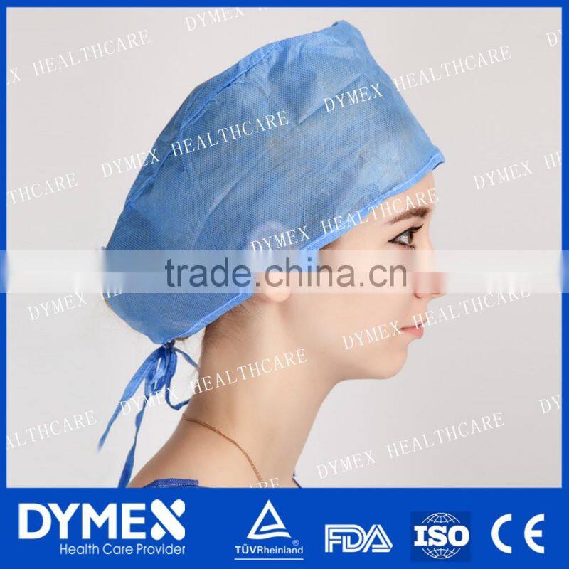 Disposable Nonwoven Colorful Safety Caps Surgical Doctor Cap