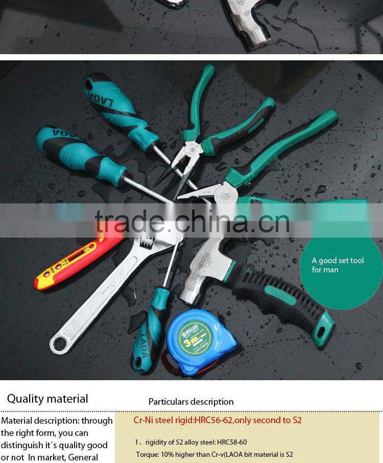 LAOA hardware repair tool bag set,electrician tool set with tools