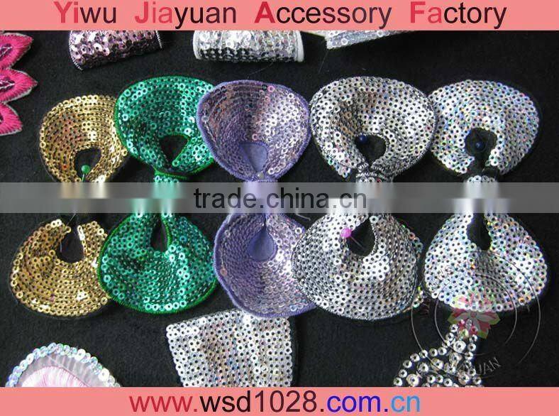 Large Sequin bow Appliques
