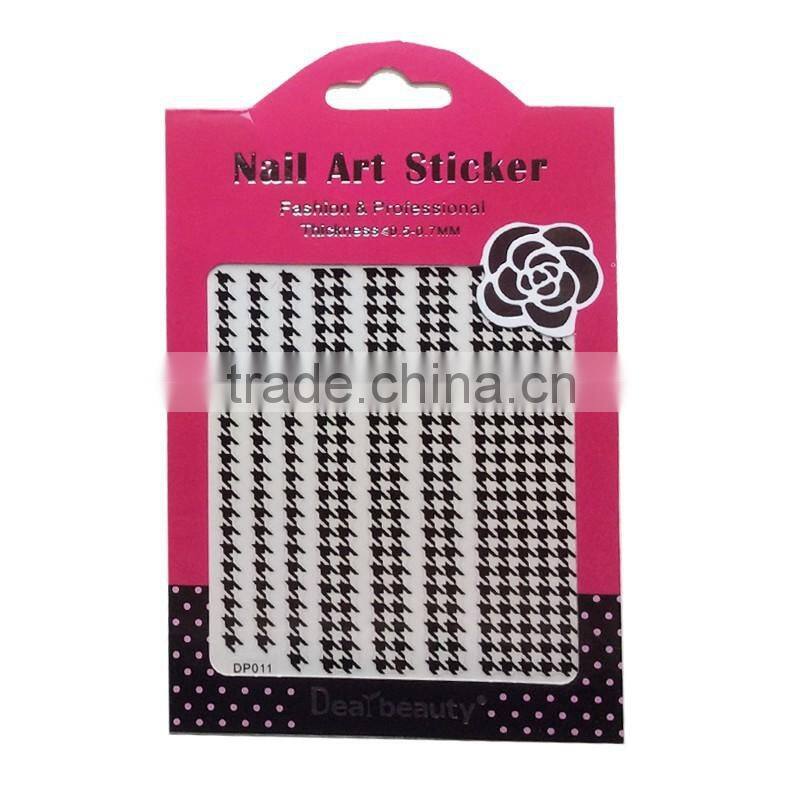 2015 new silver foil nail sticker wholesale nail art stickers