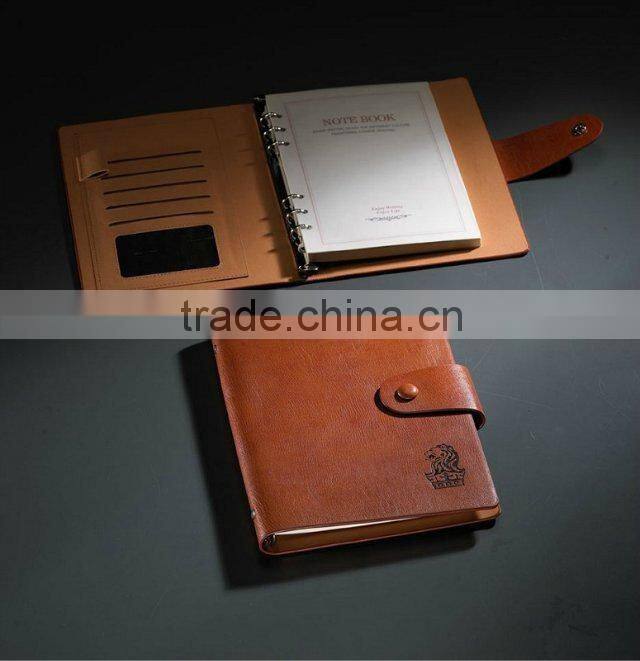 leather executive notebook