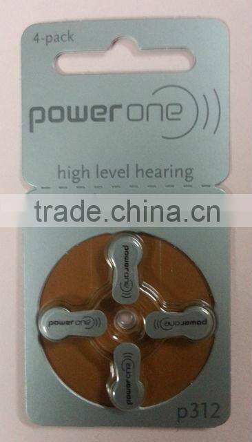 programmable Hearing aid battery hottest selling power one made in germany