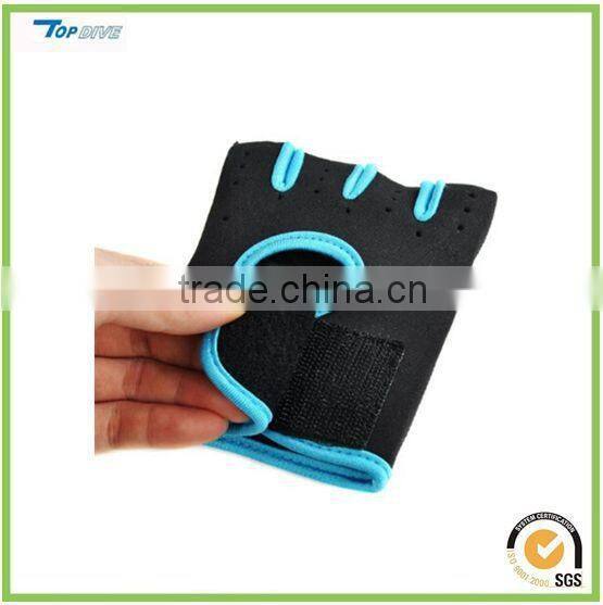 Neoprene Hot GYM Weightlifting glove Exercise Half Finger Sport glove