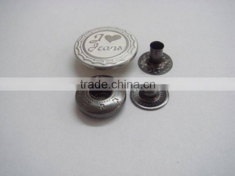 20mm metal plating fancy kids elegant snap button