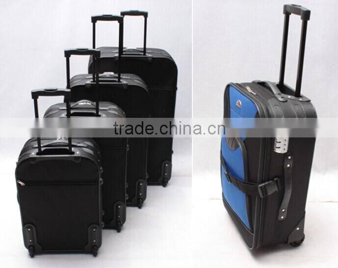 stock stocklot overstock closeout build in 4pcs trolley luggage set
