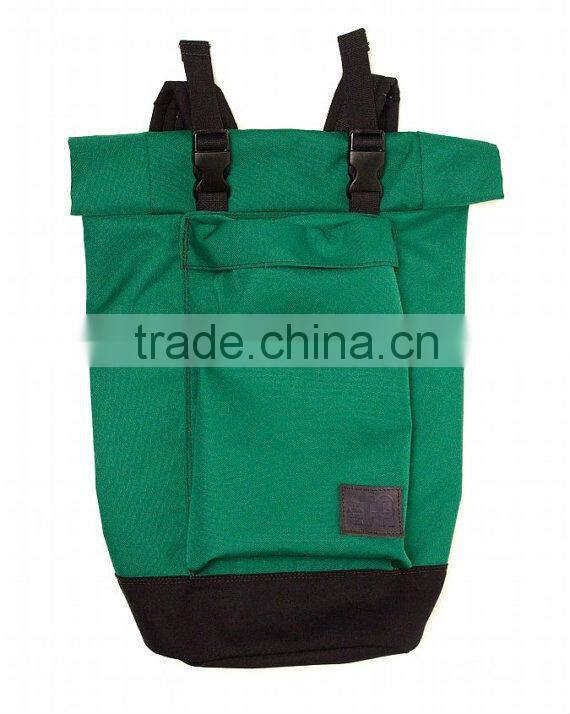 Fashion Canvas Sports Rolltop Backpack