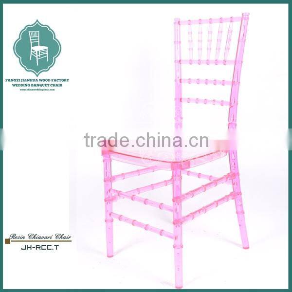 hotel wedding acrylic transparent resin chiavari silla tiffany chair