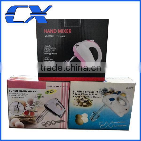 New Style fashion 5 Speed 100W Hand Mixer