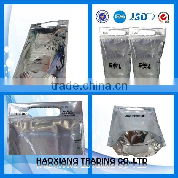 high quality customed bag with zipper