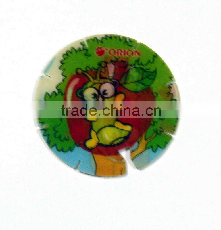 3D Lenticular Tazo , lenticular card