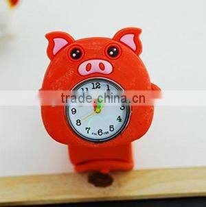 China Wholesales High Quality Environmental Silicone Adjustable Watch Cartoon Children Watch