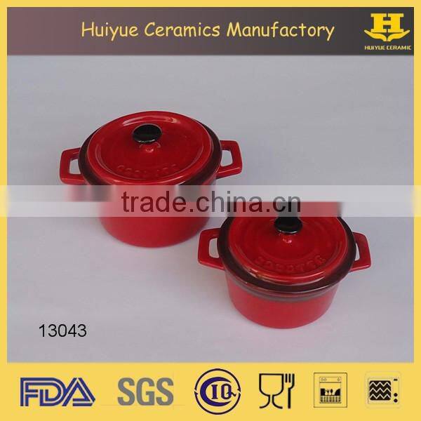 Rectangular casserole, ceramic glazed casserole dish