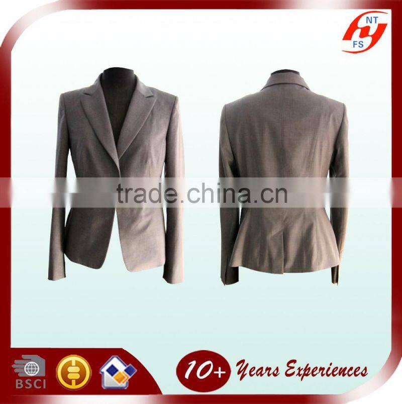 woman uniform blazer suit Spring And Autumn Fashion Slim women suit woman office suit women blazer suit OEM