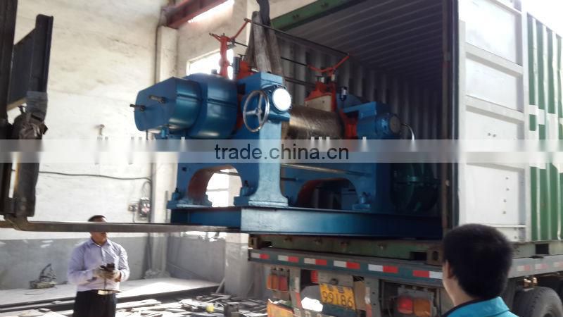 Competitive XK-450 open rubber mill for making eva mat production line / fine quality open mixing mill for rubber