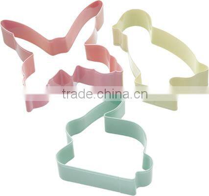 5 pcs Heart Shape Colorfull Plastic Cookie Cutter