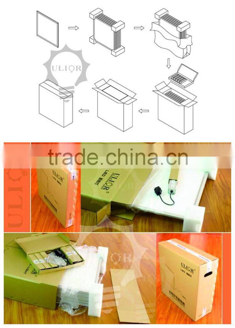 Ulior Front Lighting & Ceiling Mounted Led Panel Light With CE RoHS Certification & 3 Years Warranty